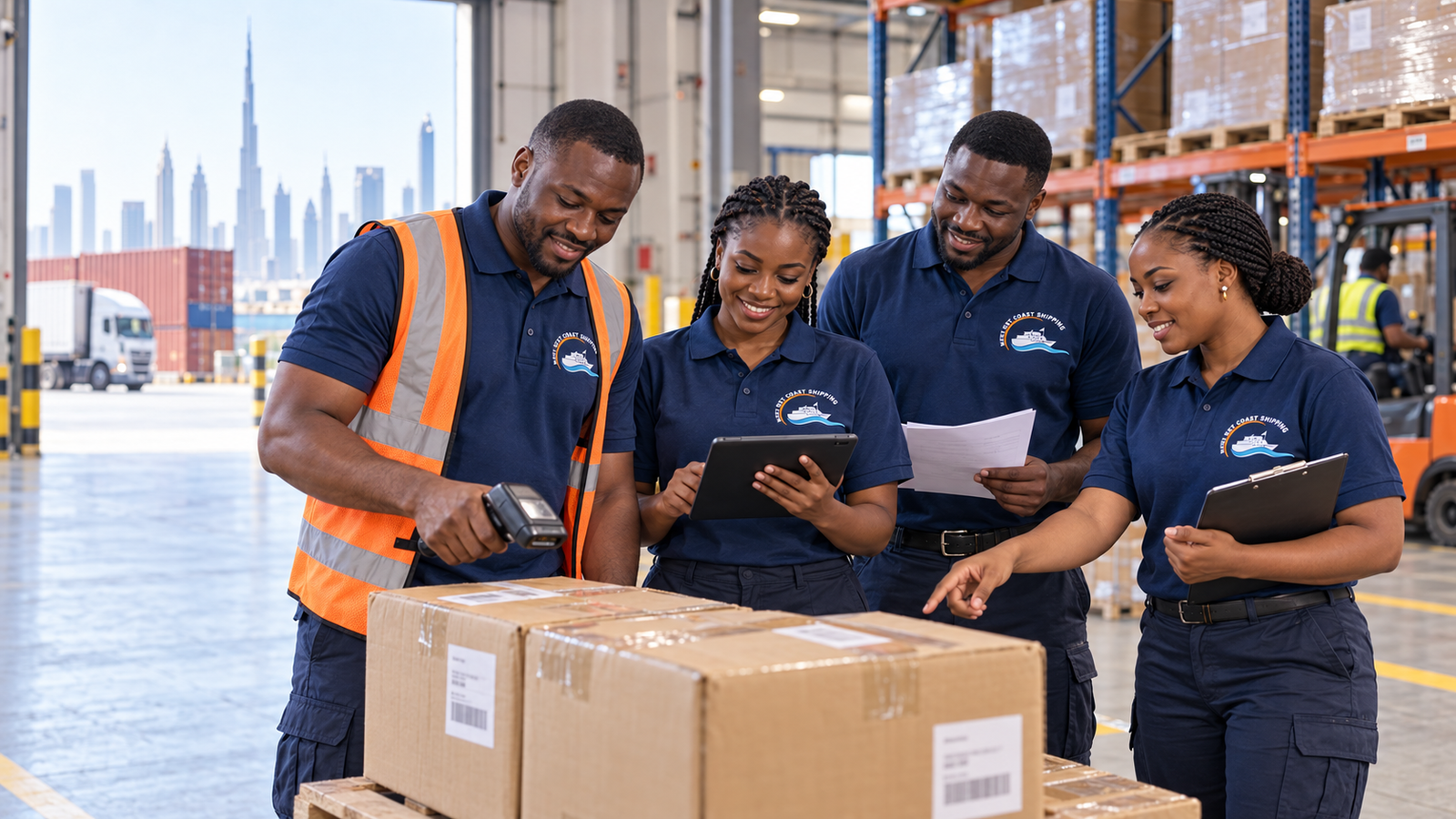 Air freight cargo handling